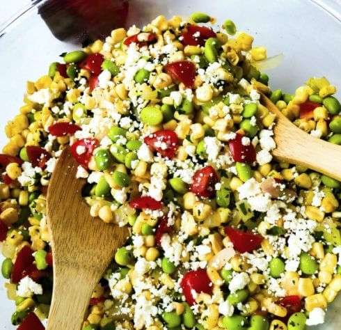 Corn Succotash Salad