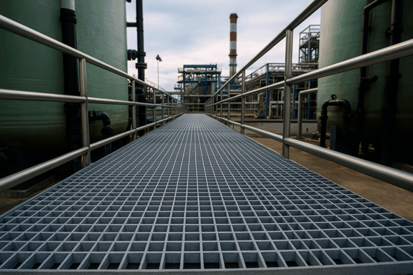 FRP Grating: Lantai Kuat dan Ringan untuk Konstruksi Industri