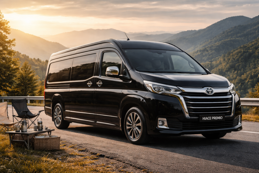 hiace premio luxury